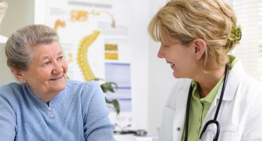 image of patient speaking with a specialist